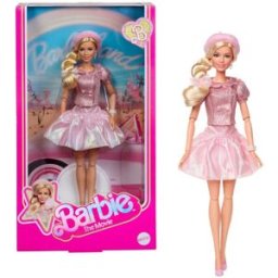 Barbie MUÑECA THE MOVIE MUÑECA CON BOINA ROSA.