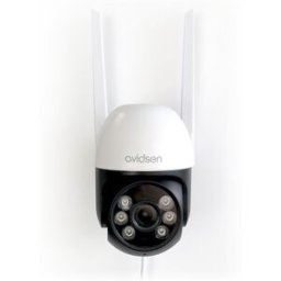 Avidsen Cámara de seguridad motorizada para exterior HomeCam 2K PTZ Home - . Blanco