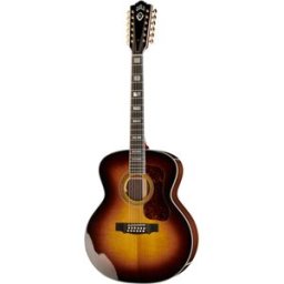 Guild F512 ATB w/LR Baggs USA Sunburst Antiguo