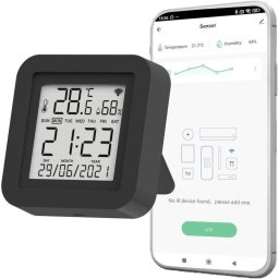 Mando Nivian NVS-TEMPHUMIR-W WiFi IR con sensor temperatura y humedad