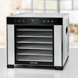 Deshidratador de alimentos Rommelsbacher DA 950 Negro Acero inoxidable LCD 99 h