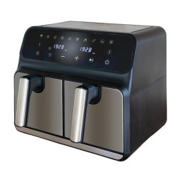 Freidora de Aire Unold 58685 8L 1700W Doble con Temporizador y 10 Programas
