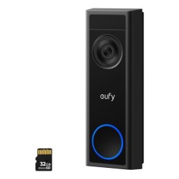 Timbre Eufy C31 Wi-Fi Inalámbrico y Alámbrico Exterior con Cámara 2K y Batería 6500 mAh