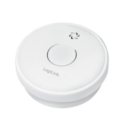 Detector de Humo LogiLink SC0015 Fotoeléctrico Alámbrico 85 dB Blanco Superficie