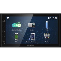 Receptor Multimedia Kenwood DMX129DAB 2 DIN 64W Pantalla 6.8