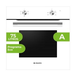 Horno Eléctrico Aspes AH4701EB 75L Manual Blanco con Temporizador
