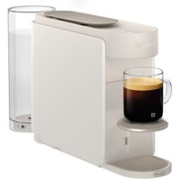 DeLonghi De'Longhi - Cafetera de Cápsulas automática Nespresso De'Longhi Vertuo Up ENV200.W para cápsulas Nespresso Vertuo. Blanco