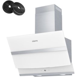 Ciarra AW6736NW Campana Extractora Decorativa Inclinada 60cm A+++ Blanca