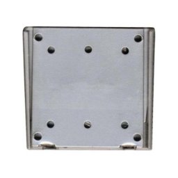 Soporte de TV fijo 10" plateado compatible con plasma y LCD/TFT, 540 g