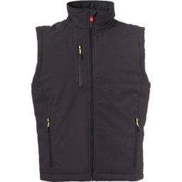 Chaqueta Softshell Payper S01030-P226-13044 XS Hombre Gris Negro Impermeable