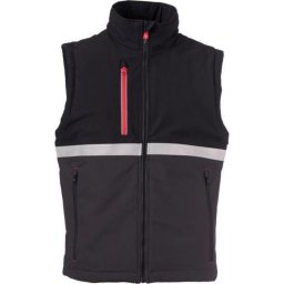 Chaqueta Softshell Payper S01032-P226-13044 Hombre Nylon Gris Negro WP8000mm