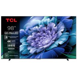 TV TCL QD Mini LED 98C69K 98" 4K UltraHD 144Hz Smart TV Google TV HDR10 Dolby Vision