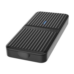 Caja PC Hyper HD2500GL M.2 Aluminio Negro USB4 PCIe NVMe SSD