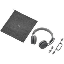 Auriculares Logitech Zone Wireless 2 inalámbricos Bluetooth con Cancelación Activa de Ruido y micrófono, color grafito