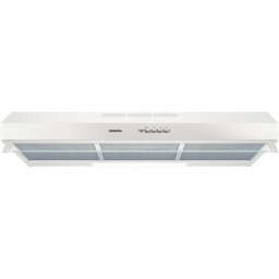 Campana extractora Siemens LU93LCC20 Recirculación 90cm con LED y 3 filtros metálicos