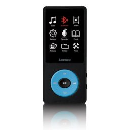 Reproductor MP3 Lenco Xemio-860BU 8 GB LCD Negro Azul