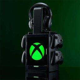 Torre de juegos Numskull Oficial para Xbox con iluminación alámbrica