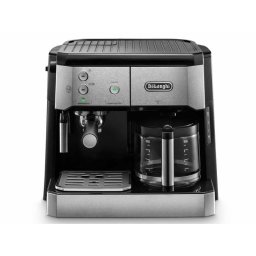 Cafetera Combinada DeLonghi BCO421.S 1750 W Negra Metálica con Jarra