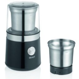Triturador con cuchillas Graef CM 102 85 g Negro/Plata 200 W