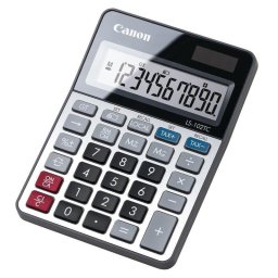 Calculadora Canon LS-102 TC Escritorio Básica 10 Dígitos Solar