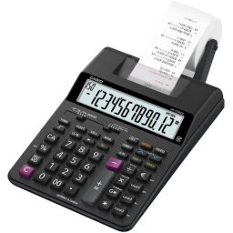 Calculadora de impresión Casio HR-150RCE 12 dígitos AC/Batería Negro