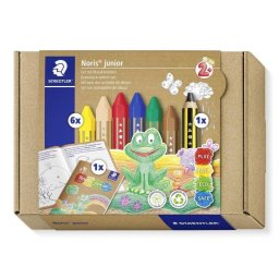 Cera Staedtler 61 C1 6 piezas colores surtidos multicolor hexagonal puntiagudo