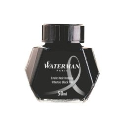 Tinta para pluma estilográfica Waterman S0110710 Negro 50 ml