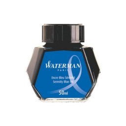 Tinta Waterman S0110720 Azul 50 ml para pluma estilográfica