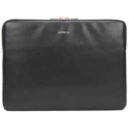 Mobilis Pure Sleeve Funda Negro/Rosa para Portátil 12.5"-14
