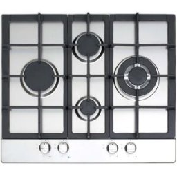 Cata Placa gas 4 quemadores - LGD 631 X. Cristal blanco