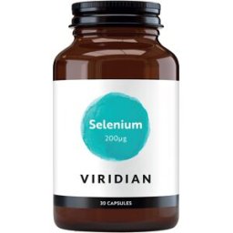 Complemento Alimenticio Selenio 200 30 cápsulas Viridian. (30 Cápsulas)