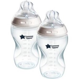 Tommee Tippee Biberones Natural Start 340ml, pack 2ud. Blanco niño