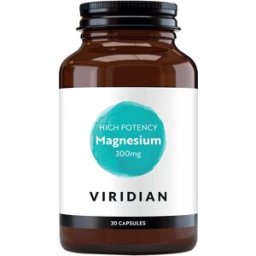 Complemento Alimenticio Magnesio de Alta Potencia 30 cápsulas Viridian. (30 Cápsulas)