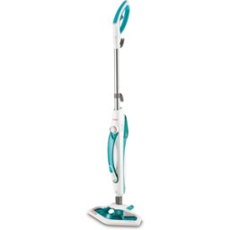 Polti Escoba a vapor Vaporetto SV450_Double 2 en 1 con múltiples accesorios. Blanco