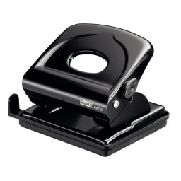 Taladrador rapid fmc25 metalico color negro capacidad 25 hojas