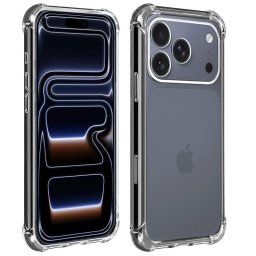 Funda para móvil Akashi ALTCI17PMXAG Carcasa TPU Transparente Esquinas Reforzadas para iPhone 17 Pro Max