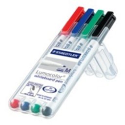 Marcador Staedtler Lumocolor 301-WP4 4 piezas multicolor
