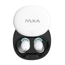 Auriculares Paxa LX-410PRO inalámbricos Bluetooth 5.4 con Cancelación de Ruido para dormir blancos
