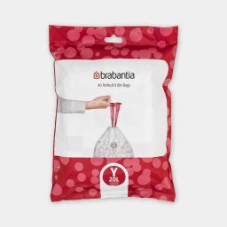 Bolsa para basura Brabantia 138263 20 L blanco plástico