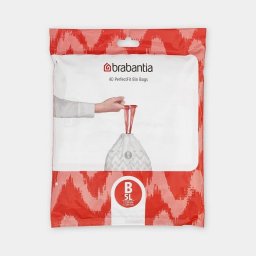 Bolsa para basura Brabantia 137747 7 L blanco plástico