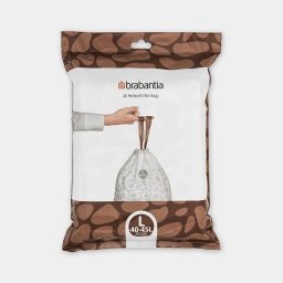 Bolsa para basura Brabantia 138645 45 L Blanco