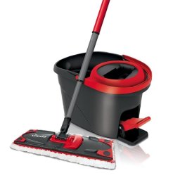 Conjunto de mopa y cubo Vileda 140827 Poliamida Poliéster Polipropileno Negro Rojo