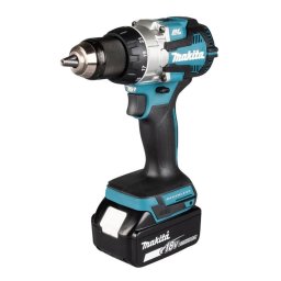 Destornillador eléctrico Makita DDF489Z Mango de pistola 1/2" Negro/Azul