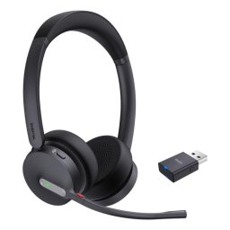 Auriculares Yealink WH64 Hybrid Dual Teams inalámbricos Bluetooth Oficina Negro