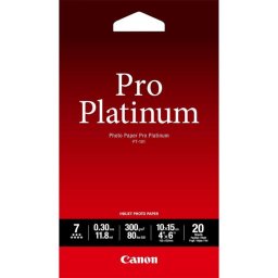 Papel Fotográfico Canon Brillo A6 10x15 cm 20 Unidades
