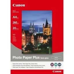 Papel fotográfico Canon Photo Paper Plus SG-201 Satén A4 20 hojas