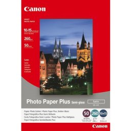 Papel fotográfico Canon 1686B015 260 g/m² 10x15 50 hojas