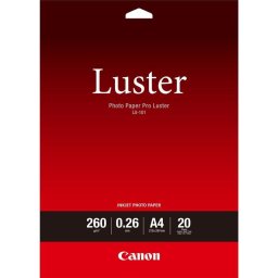 Papel Fotográfico Canon Satén A4 260 g/m² 20 Hojas