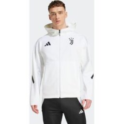 Adidas Chaqueta de hombre Juventus FC 2025-2026 Himno Z.N.E. . (S) Blanco