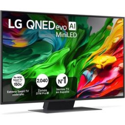LG TV QNED evo MiniLED AI 126cm (50') 50QNED86A6C, 4K Smart TV (Reacondicionado Grado B). Negro